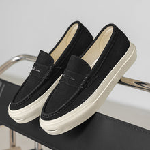 Load image into Gallery viewer, Men's Suede Tassel Loafers - Chunky Sole Slip-On Casual Shoes