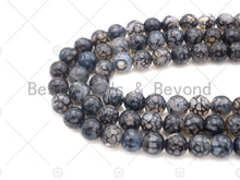 Load image into Gallery viewer, High Quality Black Fire Agate Beads, Dragon Vein Agate, SKU#UA151