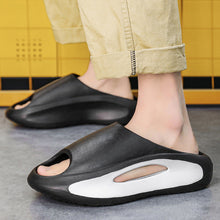 Load image into Gallery viewer, Peep Toe EVA Slippers – Unisex Hollow Sports Beach Slides