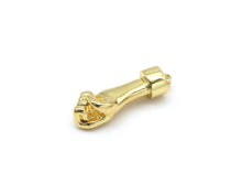 Load image into Gallery viewer, Gold Power Fist Charm, LK528