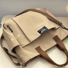 Load image into Gallery viewer, Premium Canvas Tote Bag - Large Capacity Crossbody Shoulder Bag for Women