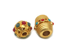 Load image into Gallery viewer, Enamel Spacer Beads, Sku#LX20