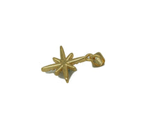 Load image into Gallery viewer, CZ Pearl North Star Charm, Sku#LD283c
