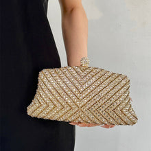 Load image into Gallery viewer, Elegant Rhinestone Evening Clutch - Premium Crystal Embellished Evening Bag for Women