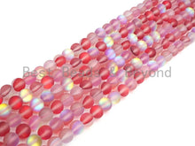 Load image into Gallery viewer, Matte Red Spectrolite Aura Quartz Matte, High Quality in Rou