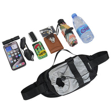 Load image into Gallery viewer, Waterproof Sports Waist Pack - Crossbody Water Bottle Bag for Outdoor Activities