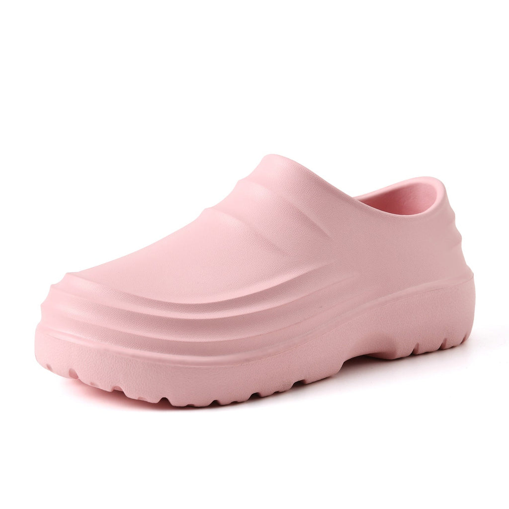 Non-Slip Waterproof Kitchen Work Slippers - EVA Lightweight Casual Slides for Men & Women