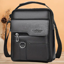 Load image into Gallery viewer, Men's Lychee-Grain PU Leather Business Crossbody Shoulder Bag - Premium Commuter Messenger Bag