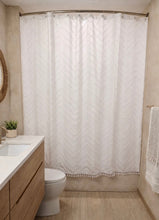 Load image into Gallery viewer, Capri Tufted Shower Curtain