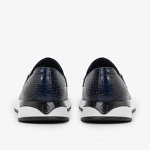 Load image into Gallery viewer, The Padova Navy Blue Leather Men Sneaker
