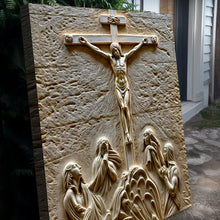 Load image into Gallery viewer, Three Cross Calvary Hill Wall Art