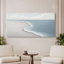Load image into Gallery viewer, Abstract Beach Shore Wall Art