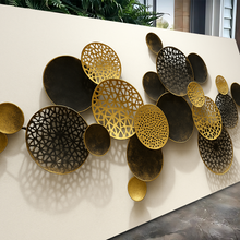 Load image into Gallery viewer, Lotus Leaf Abstract Wall Art V