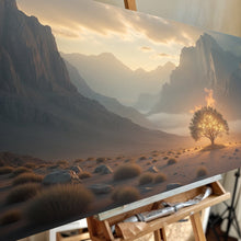 Load image into Gallery viewer, Burning Bush - Faith Wall Art XII