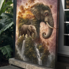 Load image into Gallery viewer, Elephant Jungle Majesty Wall Art