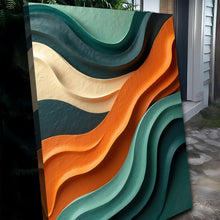 Load image into Gallery viewer, Wave Abstract Wall Art