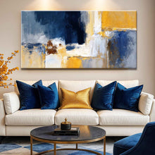 Load image into Gallery viewer, Abstract Geometric Lines Wall Art IV