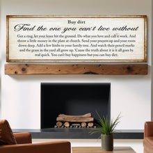 Load image into Gallery viewer, Find The One You Can't Live Without Family Sign II