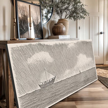 Load image into Gallery viewer, Jesus Walking On Water Faith Wall Art II