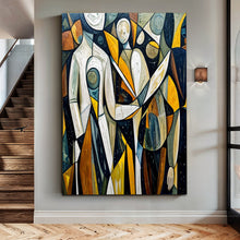 Load image into Gallery viewer, Abstract Human Connection Wall Art
