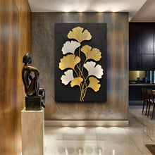 Load image into Gallery viewer, Golden Ginkgo Wall Art