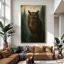 Load image into Gallery viewer, Watcher Of The Woods Owl Wall Art