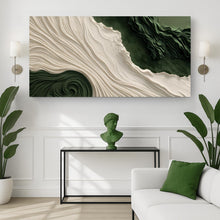 Load image into Gallery viewer, Green Rivers Abstract Wall Art XI