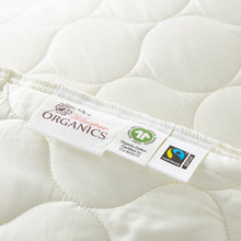 Load image into Gallery viewer, Organic Cotton Quilted Pillow Protectors