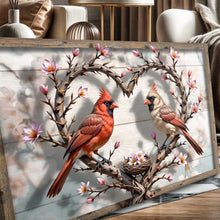 Load image into Gallery viewer, 3D Cardinals Wall Art V