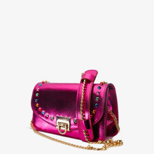 Load image into Gallery viewer, The Caris Fuchsia Leather Handbag