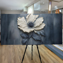 Load image into Gallery viewer, Floral Clay Relief Wall Art