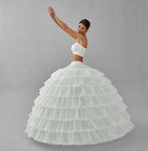 Load image into Gallery viewer, Simple Wedding Dresses Ball Gown Crinoline Skirt -Quinceanera Petticoat Skirt