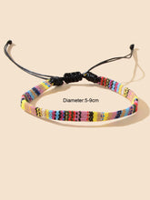 Load image into Gallery viewer, Aesthetic Hippie Adjustable Friendship Bracelet Boho Braid Rope Surfer Jewellery