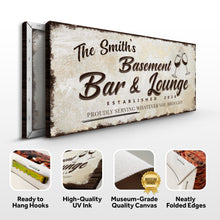 Load image into Gallery viewer, Basement Bar And Lounge Sign II