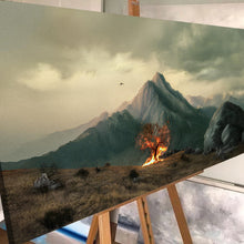 Load image into Gallery viewer, Burning Bush - Faith Wall Art IV