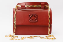 Load image into Gallery viewer, The Maneadero Dark Red Leather Handbag