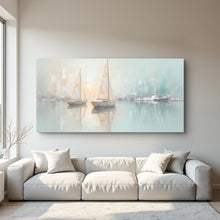 Load image into Gallery viewer, Abstract Pier and Dock Wall Art