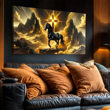 Load image into Gallery viewer, 3D Horse Faith Wall Art
