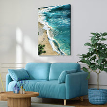 Load image into Gallery viewer, Beachfront Painting Coastal Wall Art II