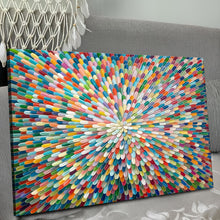 Load image into Gallery viewer, Radiant Bloom Abstract Wall Art