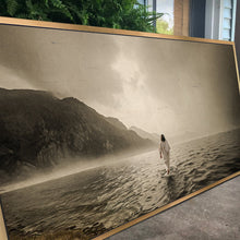 Load image into Gallery viewer, Walking On Water - Faith Wall Art V