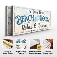 Load image into Gallery viewer, Beach House Sign IV