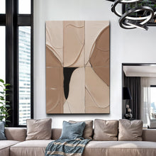 Load image into Gallery viewer, Neutral Abstract Boho Wall Art