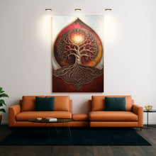Load image into Gallery viewer, Tree of Life: Sacred Geometry Abstract Wall Art
