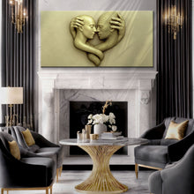 Load image into Gallery viewer, Eternal Love Figure Abstract Wall Art