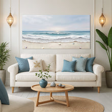 Load image into Gallery viewer, Serene Ocean Wave Coastal Wall Art III