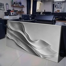 Load image into Gallery viewer, Stormy Gray Minimalist Wall Art