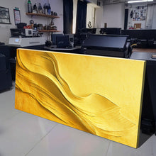 Load image into Gallery viewer, Gold Minimalist Wall Art