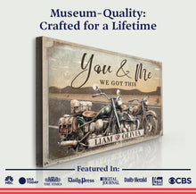 Load image into Gallery viewer, Motorcycle Themed We Got This Couple Sign