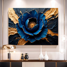 Load image into Gallery viewer, Sapphire Bloom Wall Art